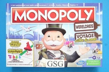 Monopoly wereldreis nr. 1221 F4007 197-00, Ophalen, Nieuw