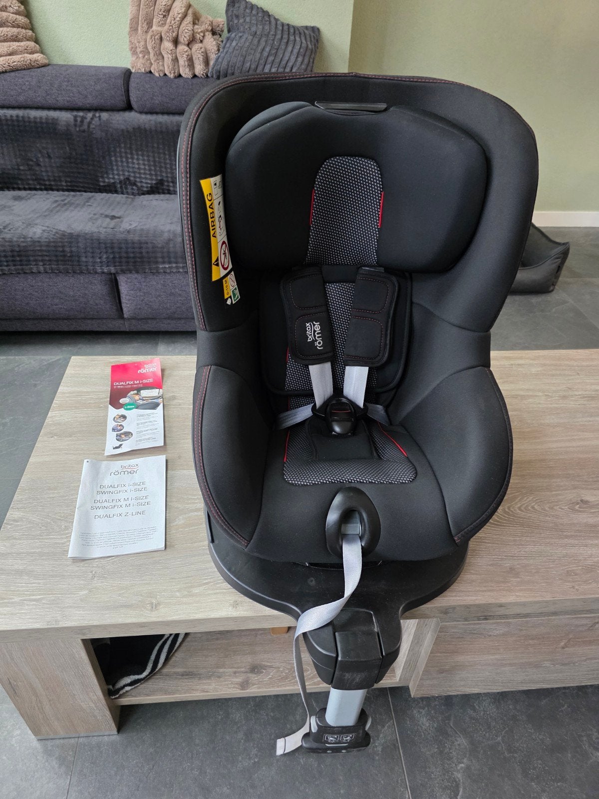 Britax Römer Dualfix M i-Size autostoel, Kinderen en Baby's, Autostoeltjes, Ophalen, Romer, Verstelbare rugleuning, Gebruikt