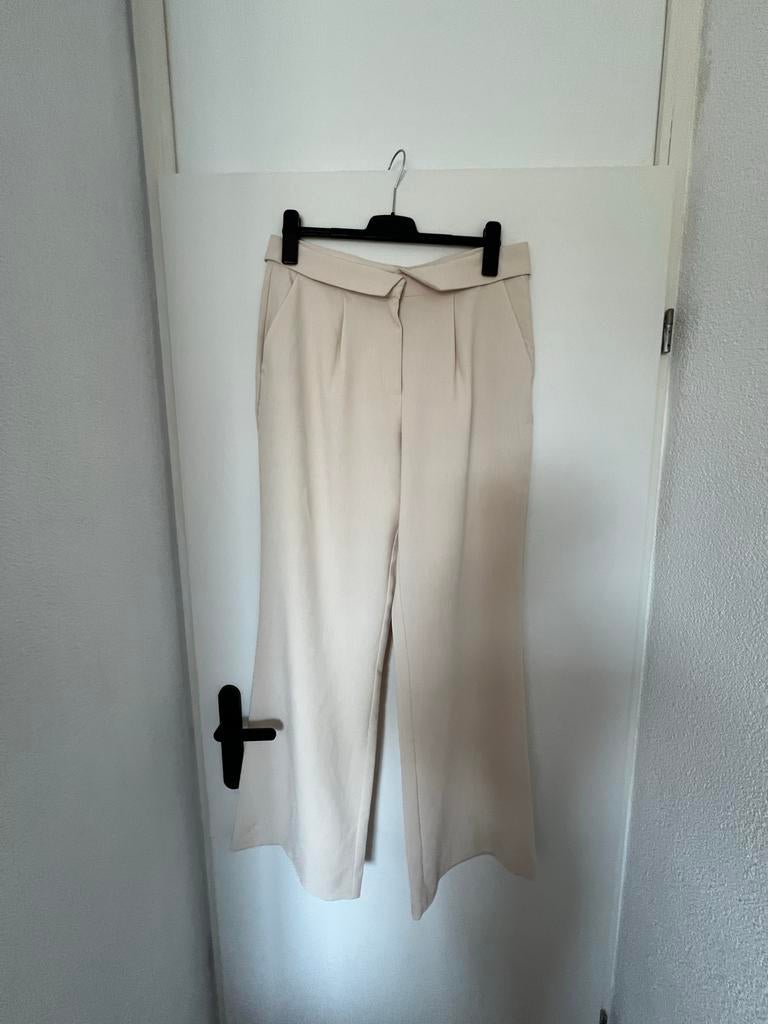 Costes cream pantalon - maat XL, Beige, Maat 42/44 (L), Ophalen of Verzenden, Zo goed als nieuw