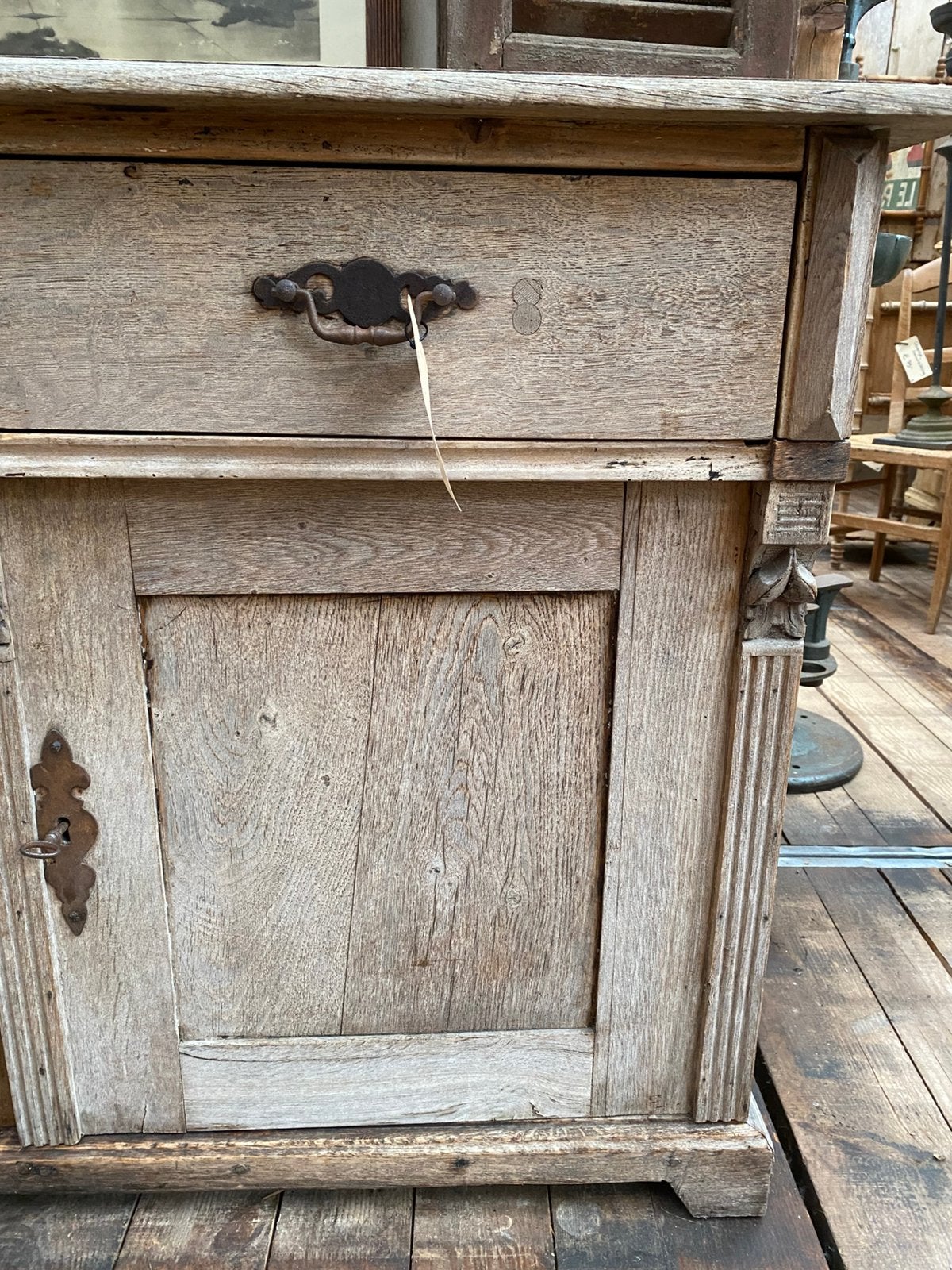 Sleetse brocante Franse kast commode, Ophalen