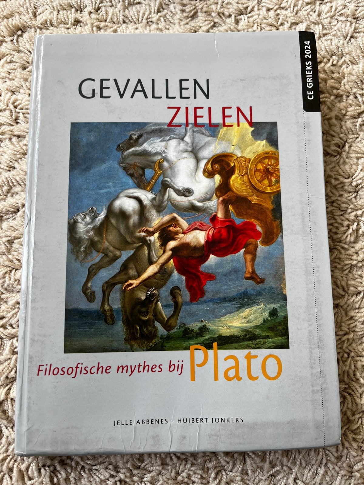 Gevallen Zielen: Filosofische mythes bij Plato (CE Grieks 20, Ophalen of Verzenden, Alpha, Zo goed als nieuw, HBO