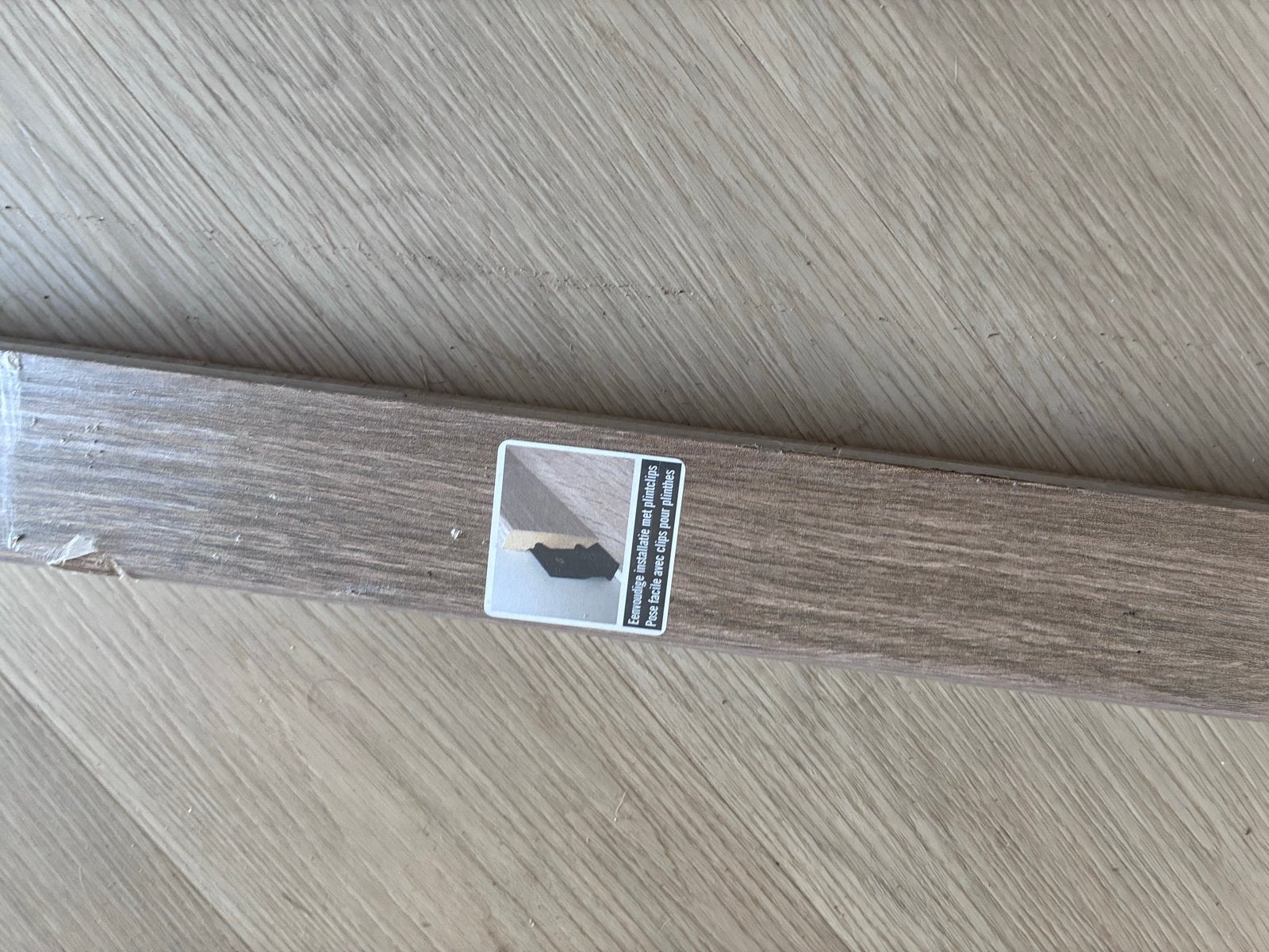 Europint Savanna Plint 14x58x2400mm, Ophalen, Overige materialen, Nieuw, 200 tot 250 cm