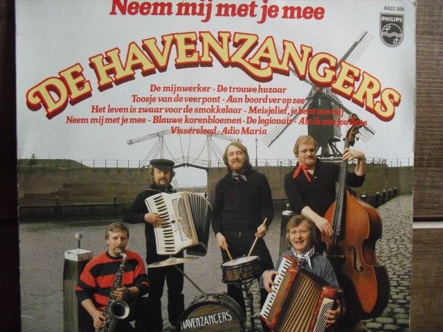 De Havenzangers "Neem Mij Met Je Mee " LP, Cd's en Dvd's, Vinyl | Nederlandstalig, LP, Ophalen of Verzenden, 12 inch, Inclusief binnenhoes