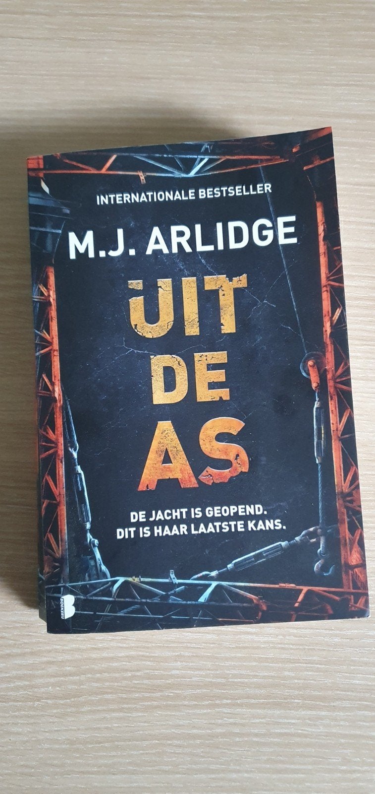 M.J. Arlidge - Uit de as (Helen Grace), Ophalen of Verzenden, Zo goed als nieuw