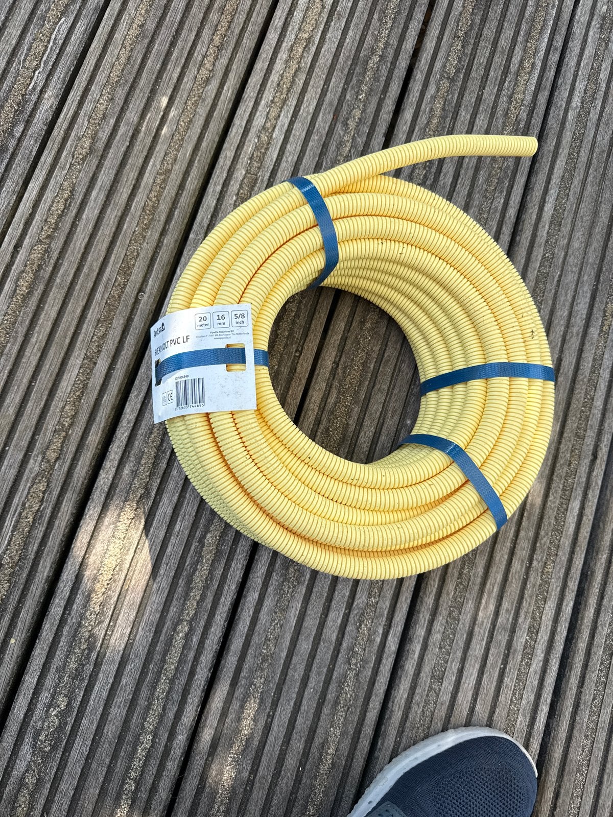 Nieuwe flexibele PVC buis 20mm, 16mm, 5/8 inch, Ophalen of Verzenden, Nieuw, Overige merken, Kabel of Snoer