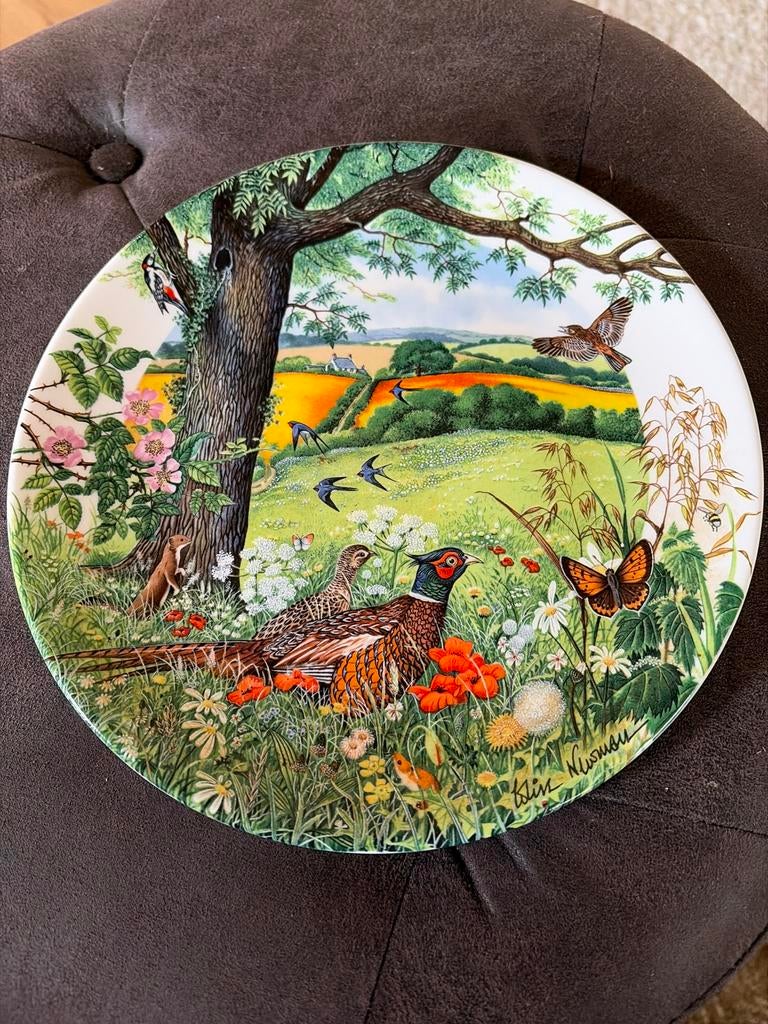 Wedgwood "Meadows and Wheatfields" Sierbord 1987, Ophalen of Verzenden