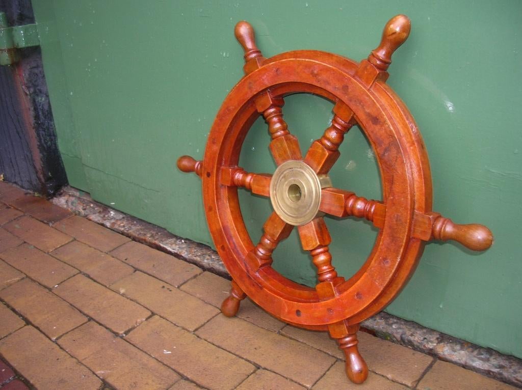 stuurrad boot schip nautica, Verzenden