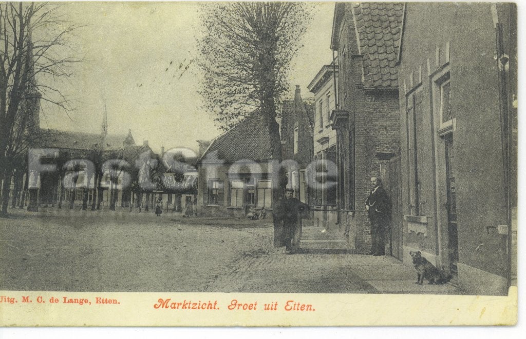 Etten, Ophalen of Verzenden, Voor 1920, Gelopen, Noord-Brabant
