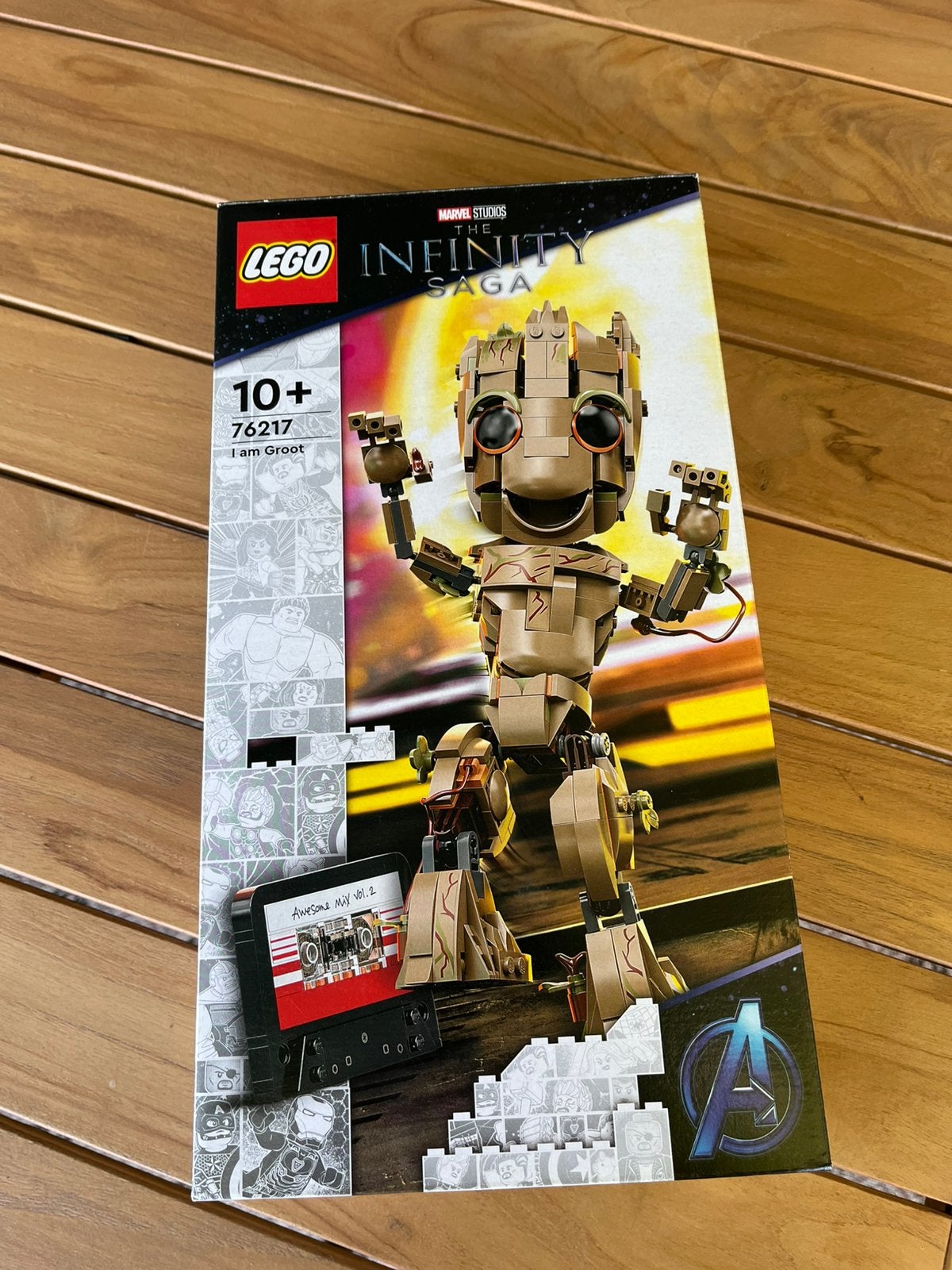 Te koop: lego i am groot (76217), Ophalen, Zo goed als nieuw