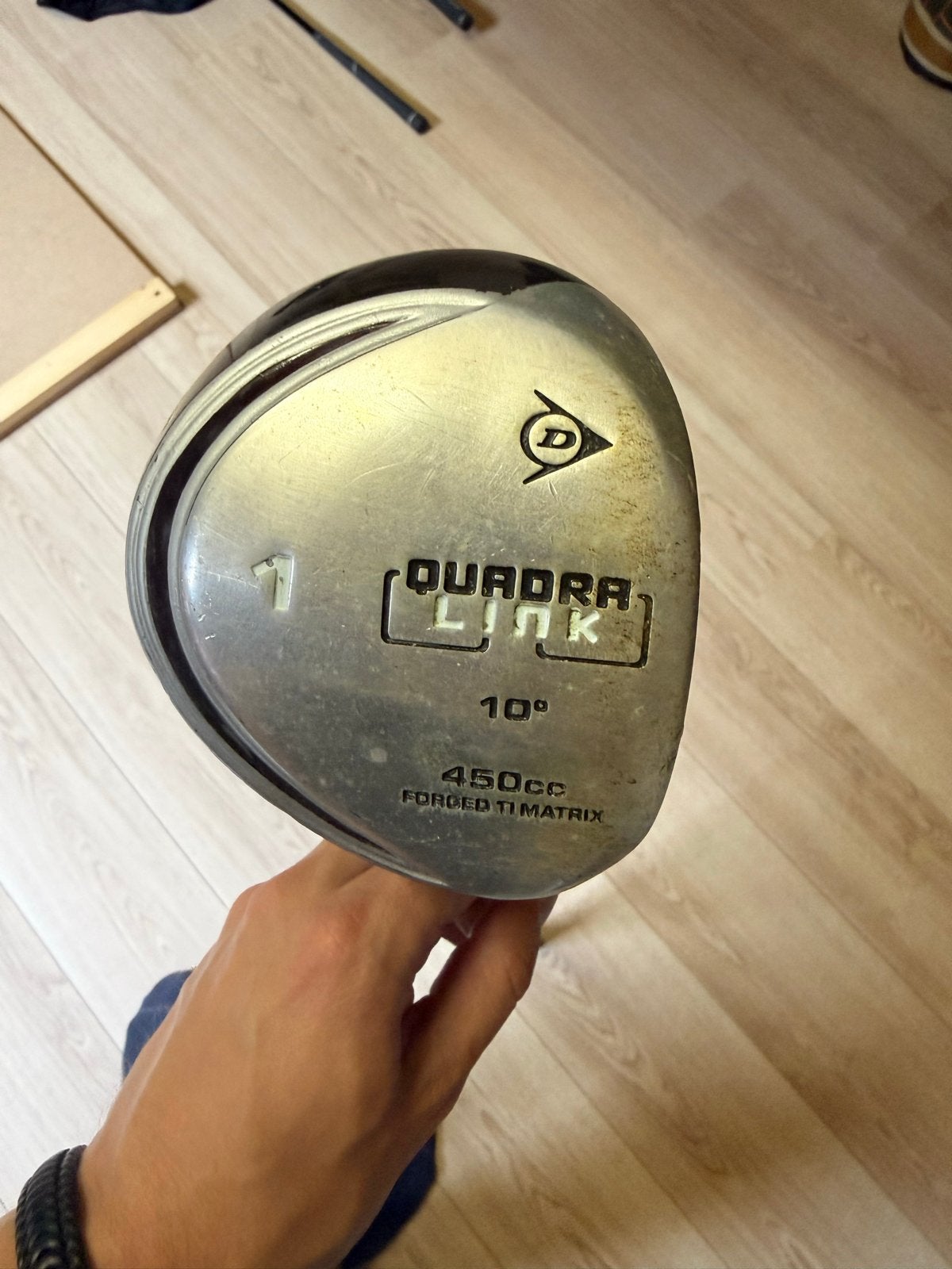 Dunlop Quadra Link Driver 10 Golfclub, Ophalen, Gebruikt, Club, Overige merken