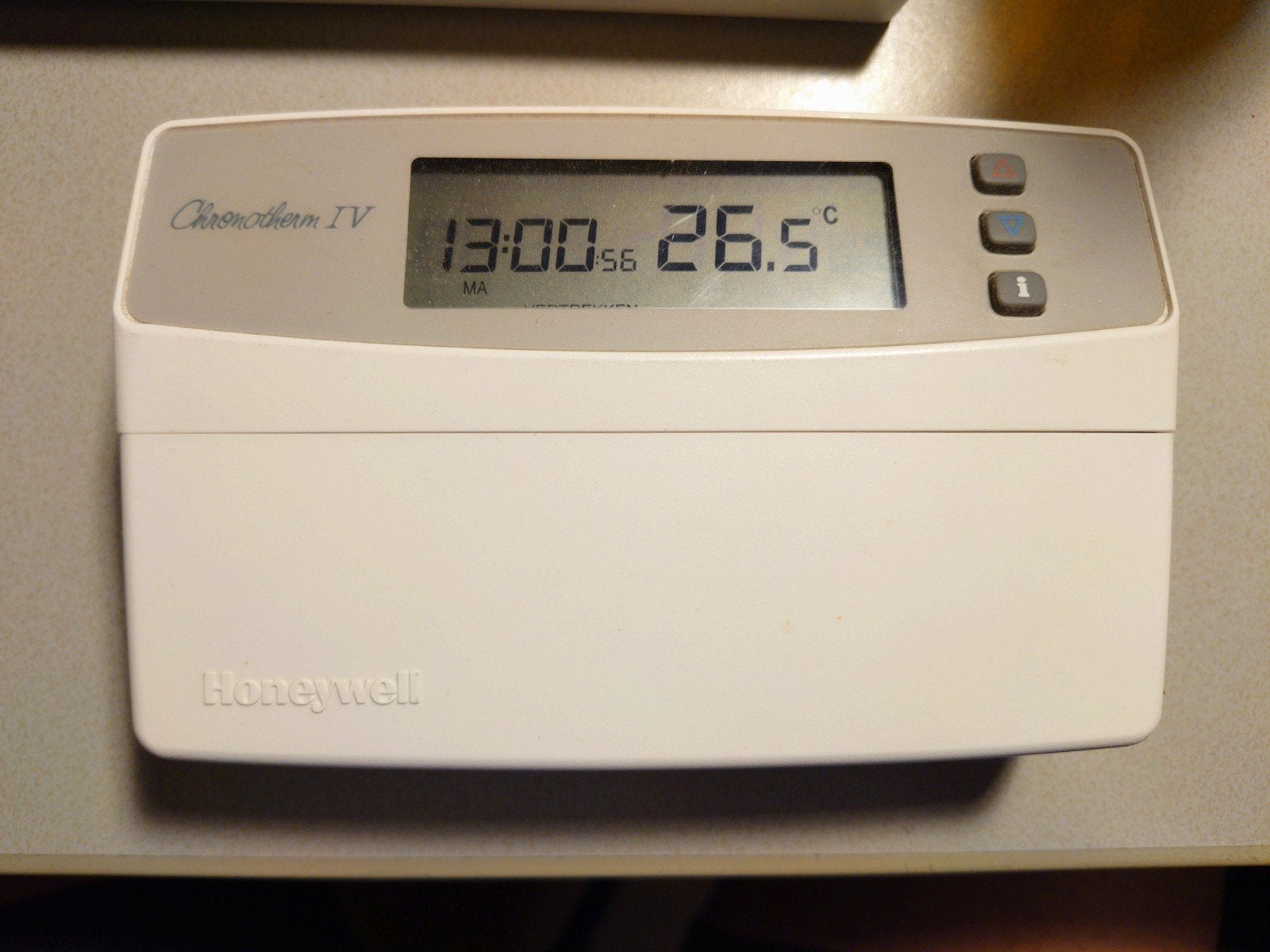 Honeywell Chronotherm IV klokthermostaat, Ophalen of Verzenden, Gebruikt
