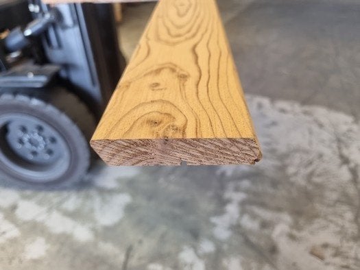 Thermowood planken / Rhombus profiel /1.8x9.0 cm - nr: tp202, Tuin en Terras, Palen, Balken en Planken, Ophalen, Nieuw, 250 cm of meer