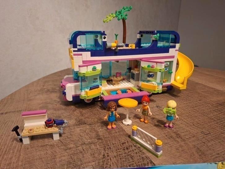 Lego friends vriendschapsbus 41395, Kinderen en Baby's, Speelgoed | Duplo en Lego, Ophalen of Verzenden, Zo goed als nieuw