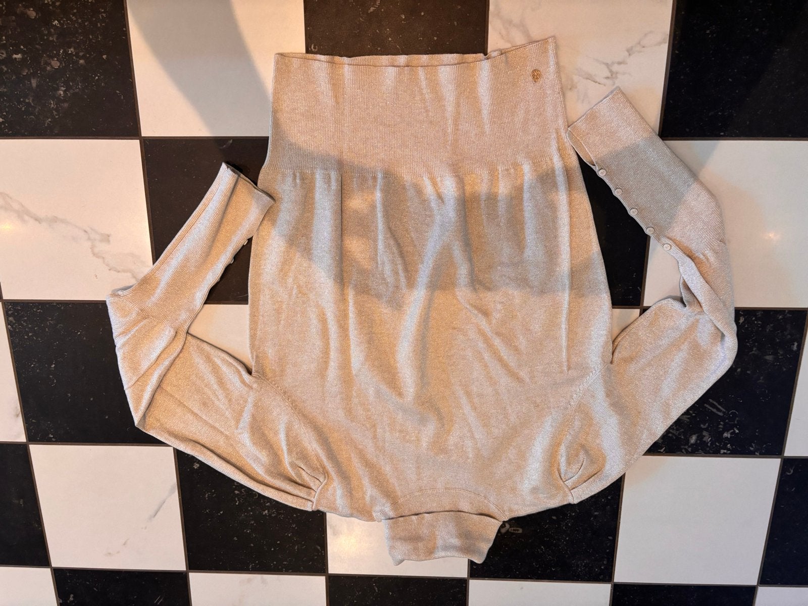 Nieuw Nukus Sylvia pullover L, Ophalen of Verzenden, Nieuw, Maat 42/44 (L), Goud