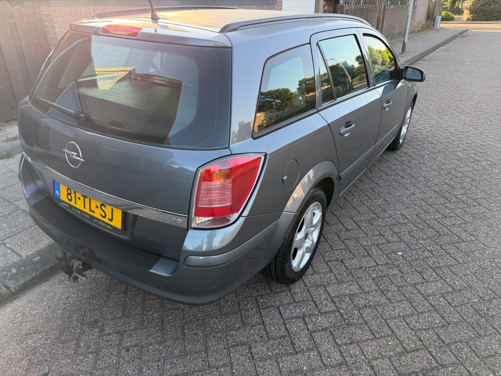 Opel Astra 1.8 16V St.wgn 2006 Grijs, Auto's, Opel, Particulier, Astra, ABS, Airbags, Airconditioning, Boordcomputer, Centrale vergrendeling
