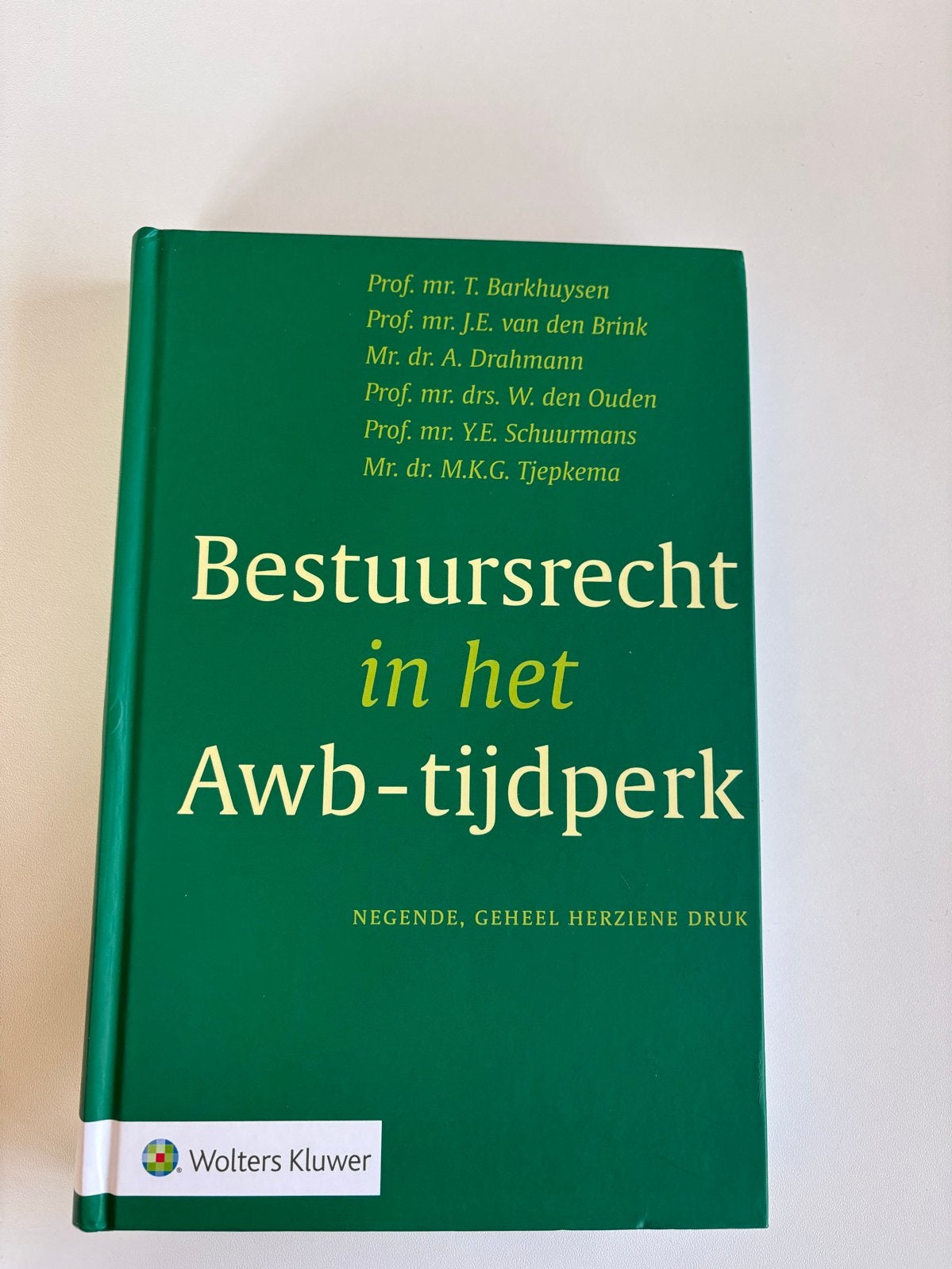 Bestuursrecht in het Awb-tijdperk - Negende druk, Ophalen of Verzenden, Gamma, Zo goed als nieuw, WO