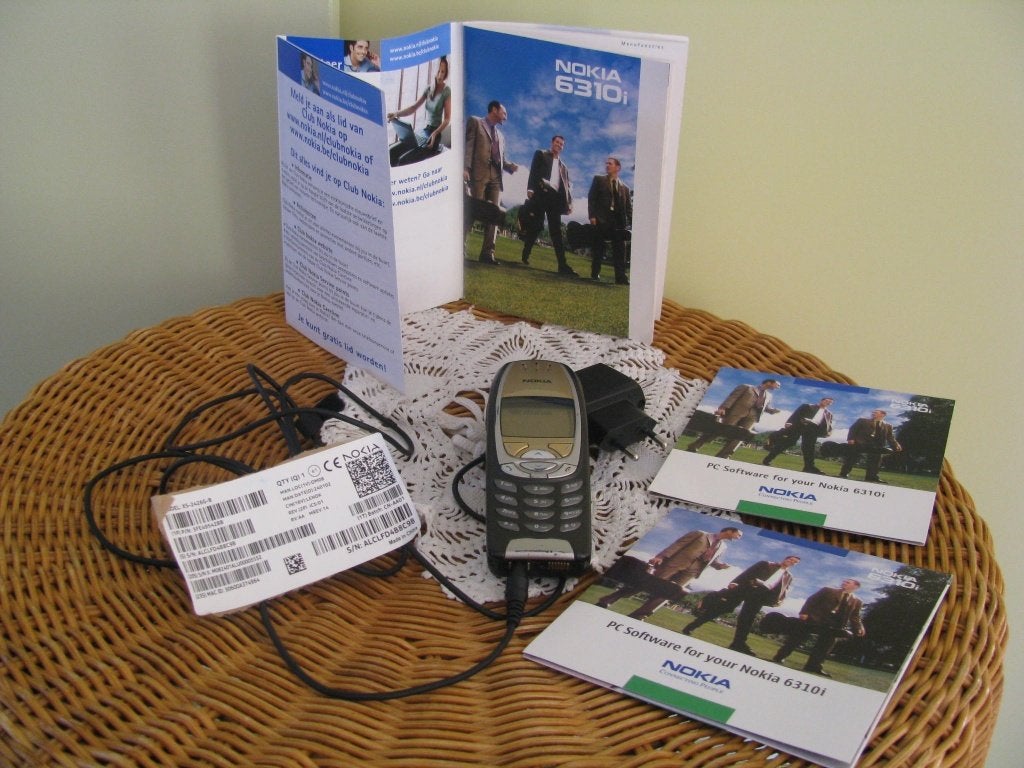 Nokia 6310i SET * uit 2002 * voor de prijs van € 63.10 😉, Ophalen of Verzenden, Geen camera, Zwart, Klassiek of Candybar