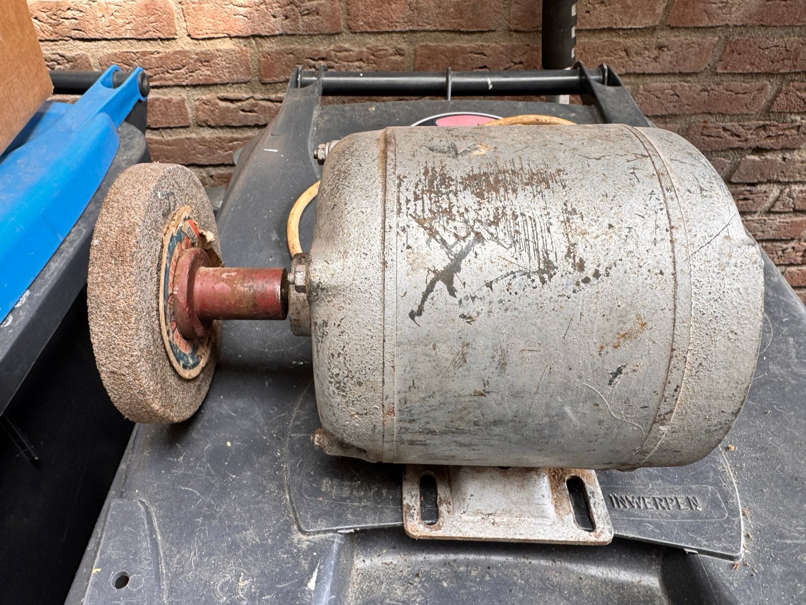 Vintage Century Electric Slijpmachine/Polijstmachine, Ophalen, Gebruikt, Minder dan 700 watt, Werkbankslijpmachine