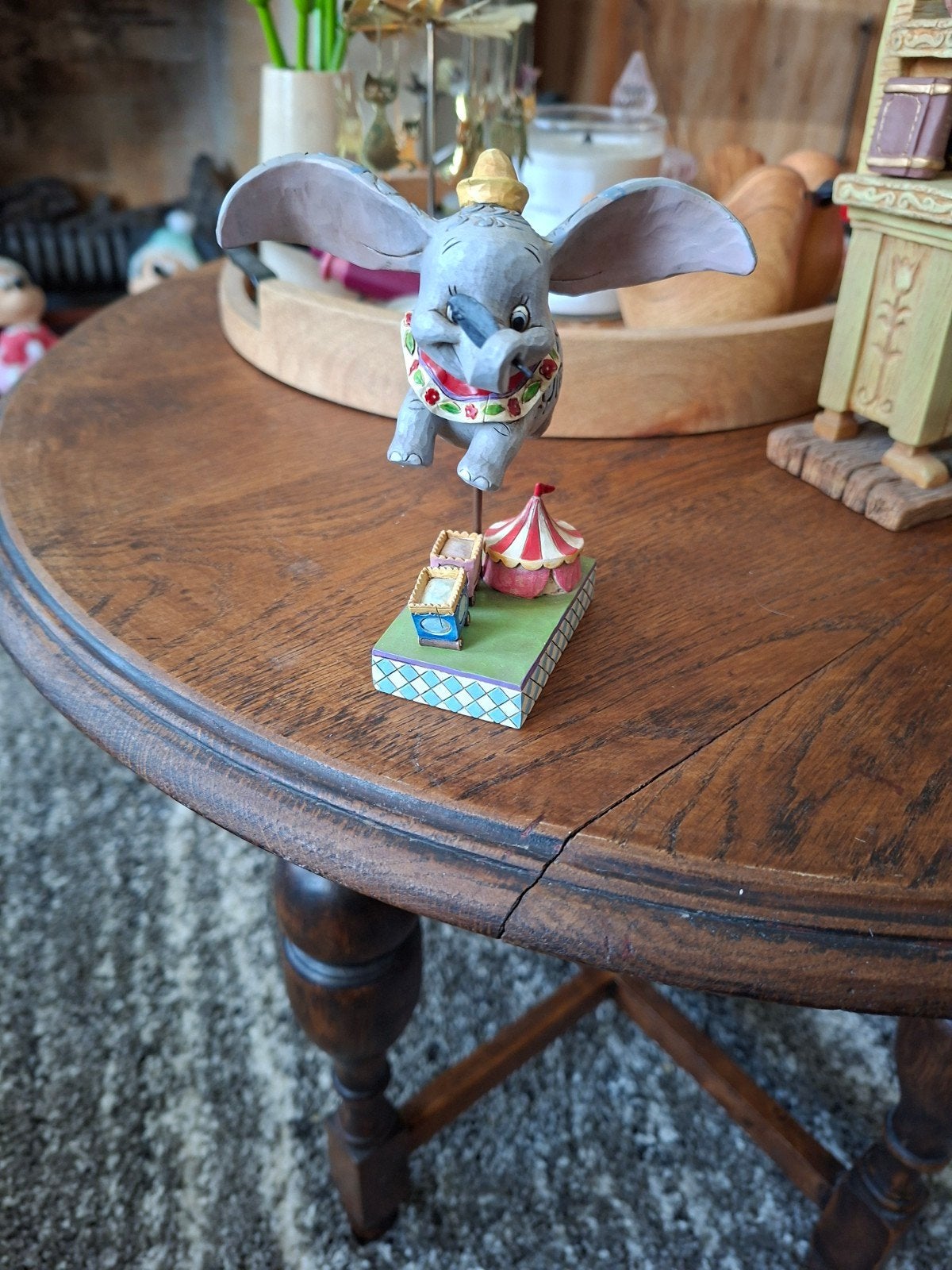 Disney traditions dombo, Ophalen of Verzenden, Zo goed als nieuw, Beeldje of Figuurtje