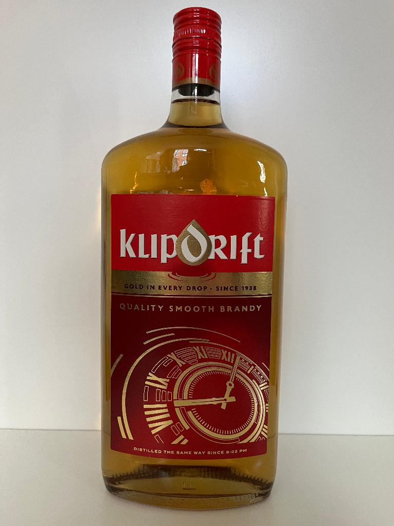 Klipdrift brandy fles 1l, Ophalen of Verzenden, Nieuw, Overige typen