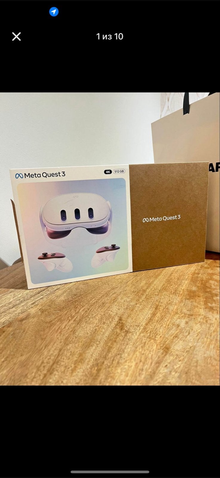 Meta Quest 3 512GB VR-bril -  in doos, Ophalen of Verzenden, Nieuw, VR-bril, Overige platformen