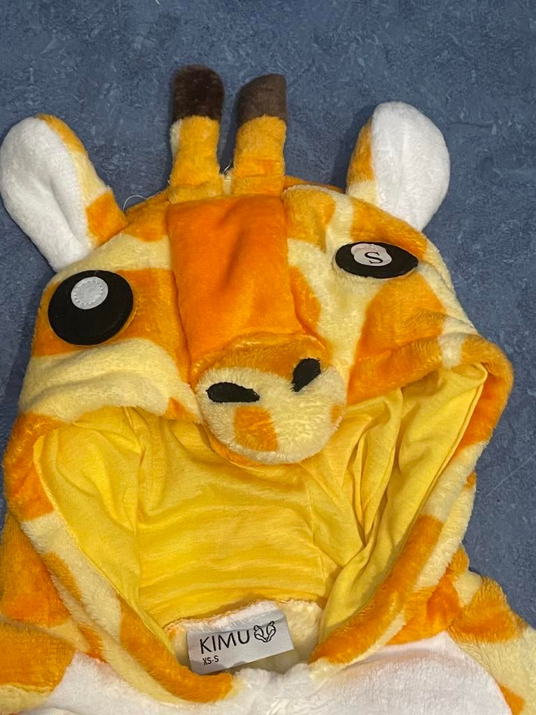 Giraffen  onsie xs/s, Ophalen, Zo goed als nieuw, Jongen of Meisje