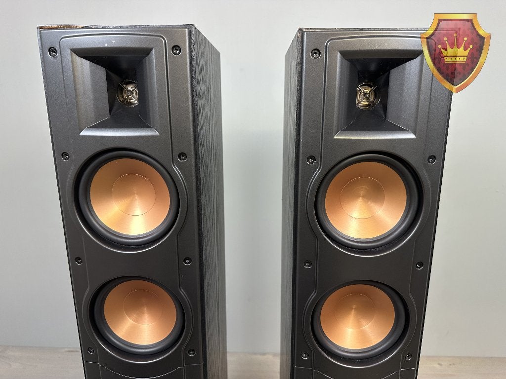 2x Klipsch RF-42 II Black Vloerluidsprekers, Vloerstaande luidspreker, Gebruikt, KLIPSCH, NVT