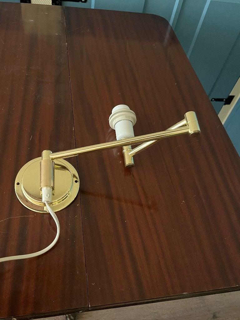 Ikea wandlamp(en) - met elleboog, Huis en Inrichting, Lampen | Wandlampen, Ophalen, IKEA, E27 (groot), Overige kleuren