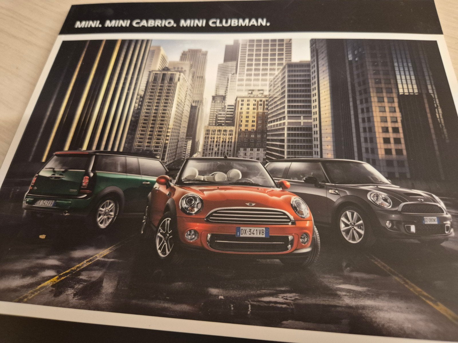 2013 dikke Mini folder Mini Cooper Clubman óók kleuren izgst, Boeken, Ophalen of Verzenden, Zo goed als nieuw, Overige merken