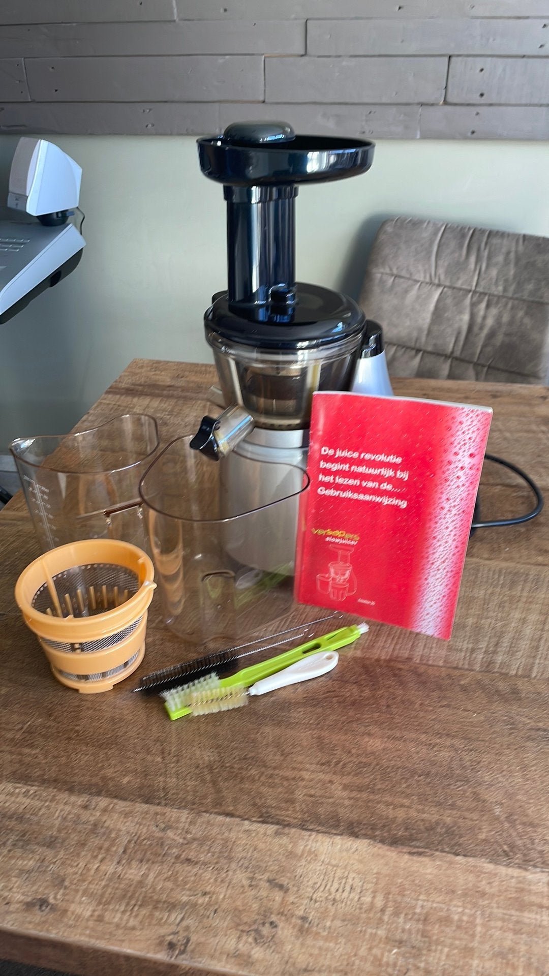 Slowjuicer, Ophalen of Verzenden, Zo goed als nieuw