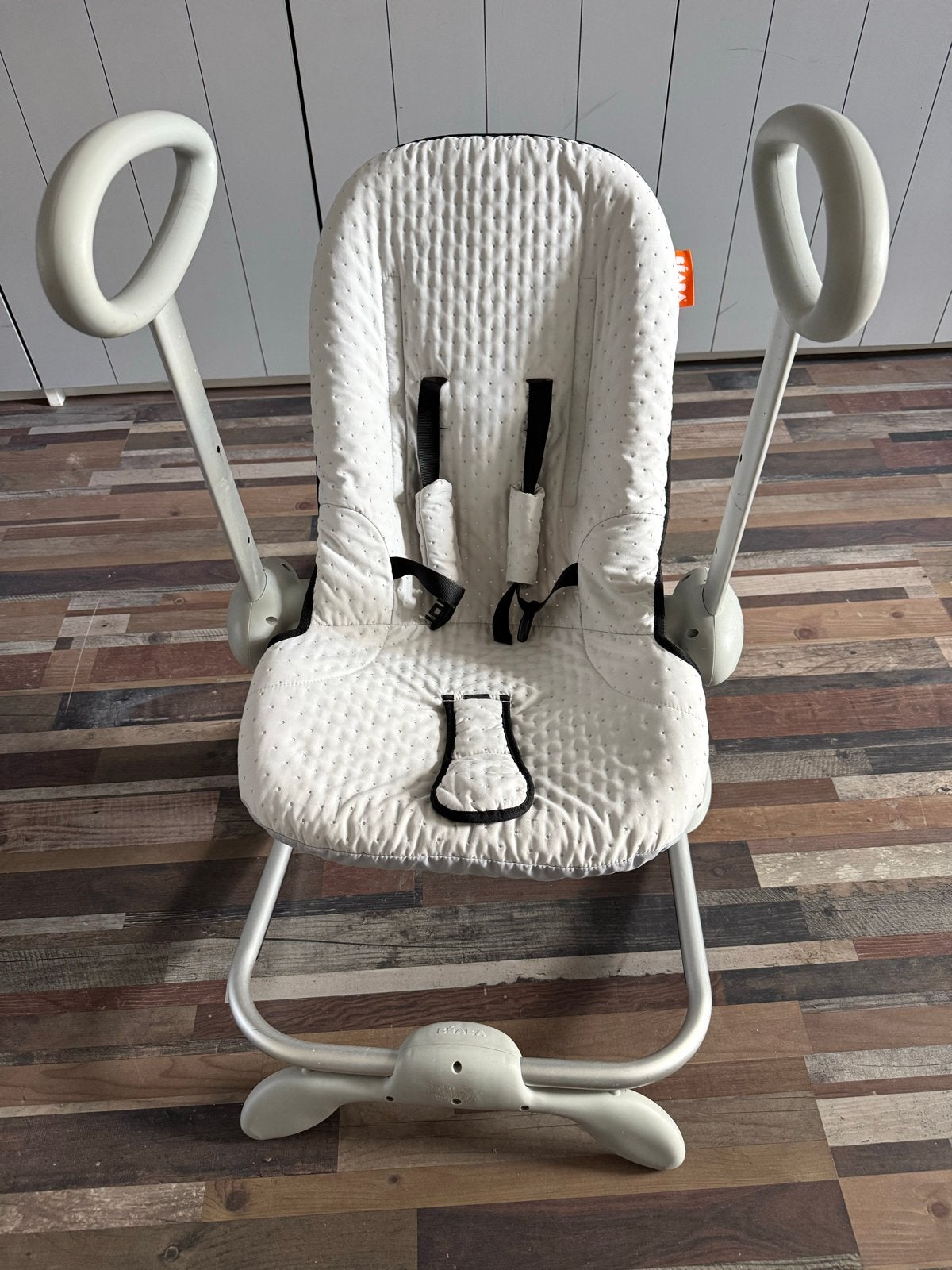 Beaba Up & Down Wipstoel - Verstelbaar en Veilig, Kinderen en Baby's, Wipstoeltjes, Gebruikt, Wipstoel, Met gordel(s) of riempje(s)
