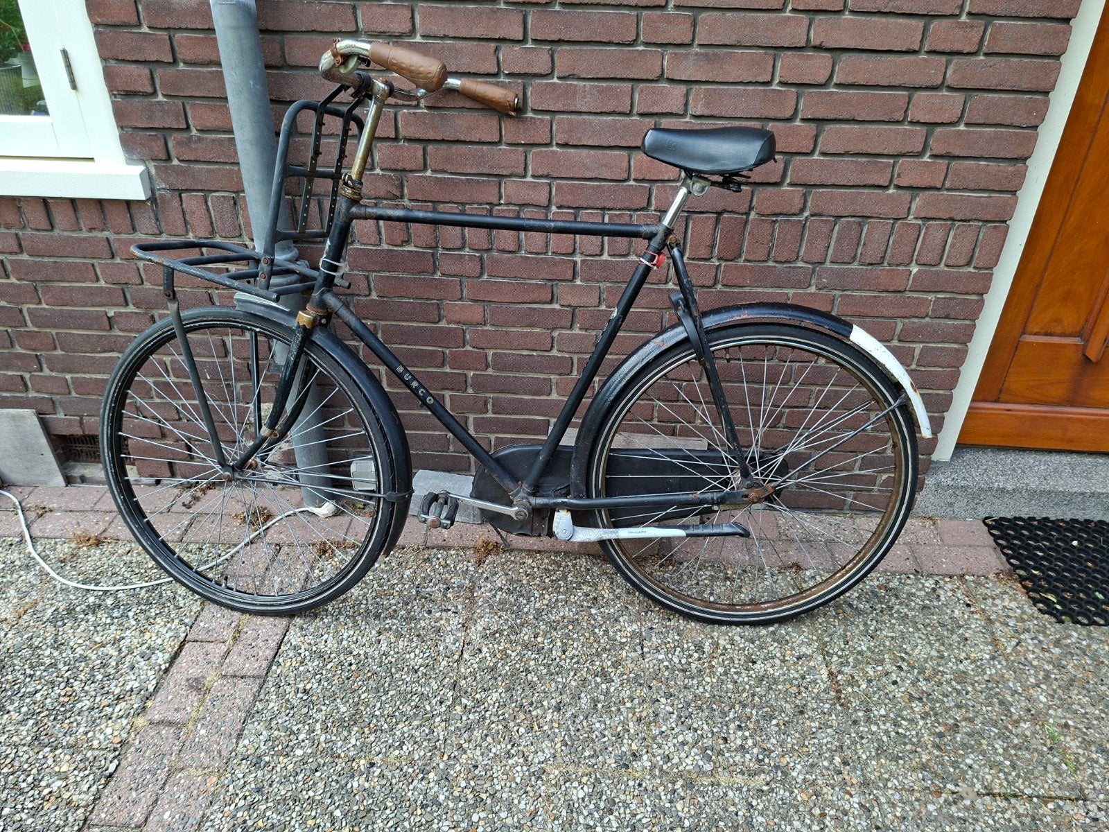 BURCO Zeer stevige hoge 66 cm ouderwets stevige, Overige merken, Terugtraprem, Gebruikt, Ophalen of Verzenden