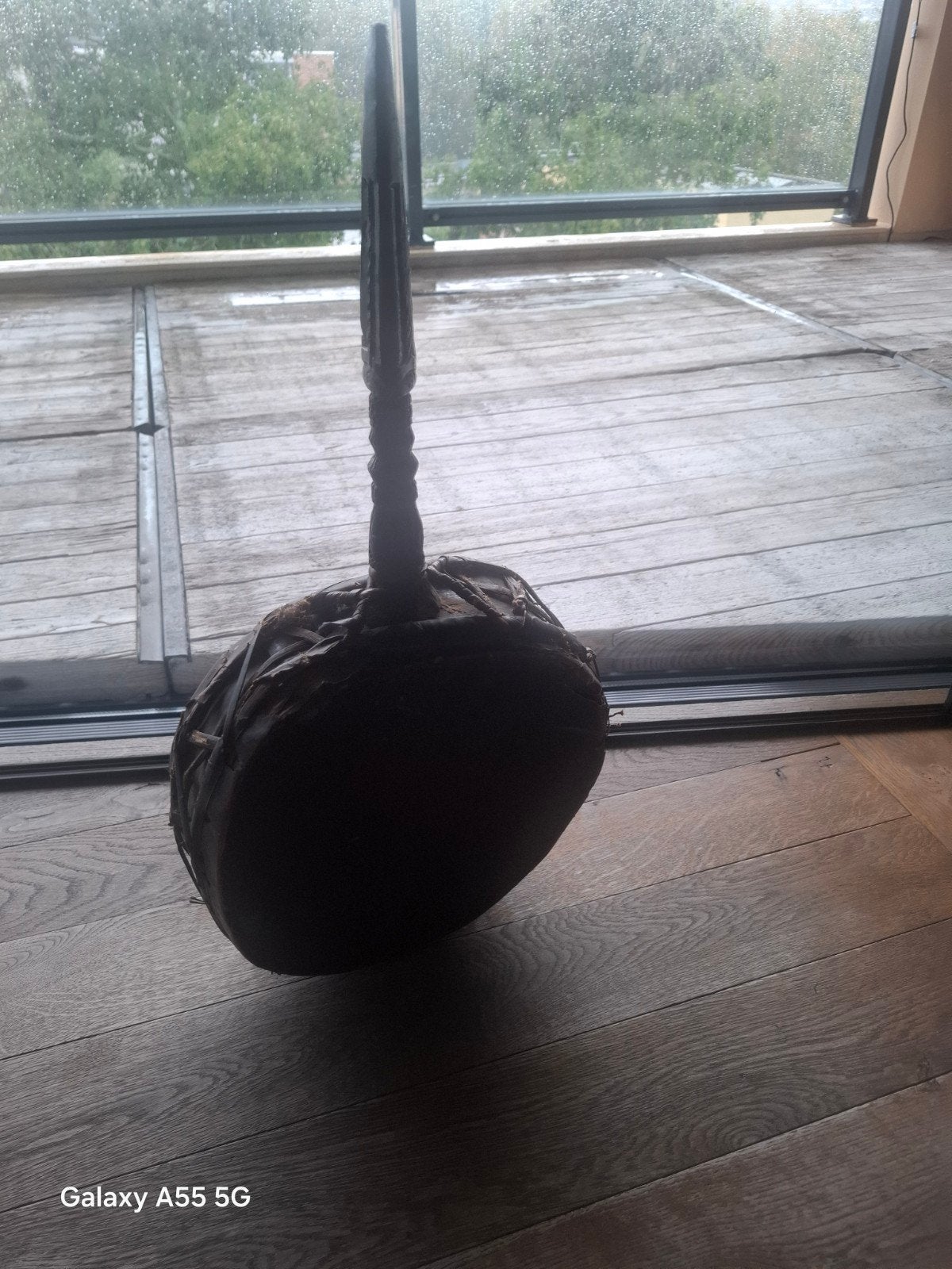 Hoffz trommel, Huis en Inrichting, Ophalen of Verzenden, Zo goed als nieuw, Hout, Minder dan 100 cm