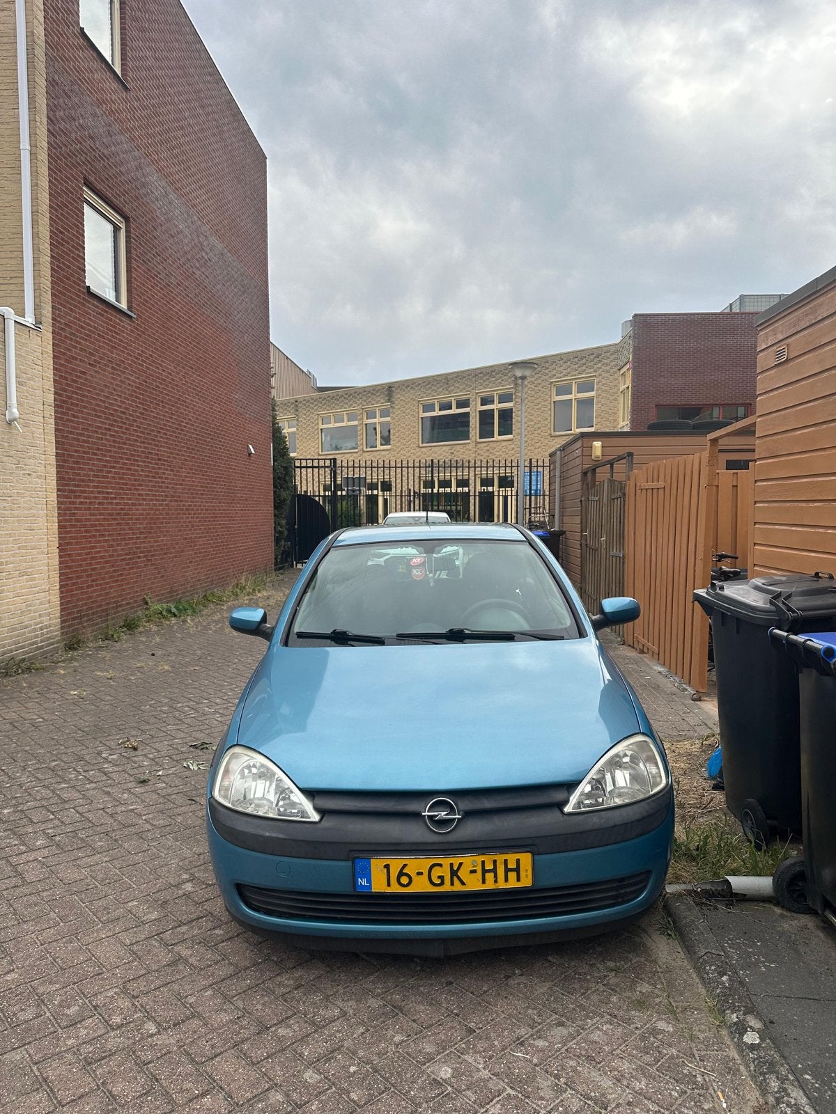 Opel Corsa 1.2 Blauw, Auto's, Voorwielaandrijving, 450 kg, 74 pk, 31 €/maand