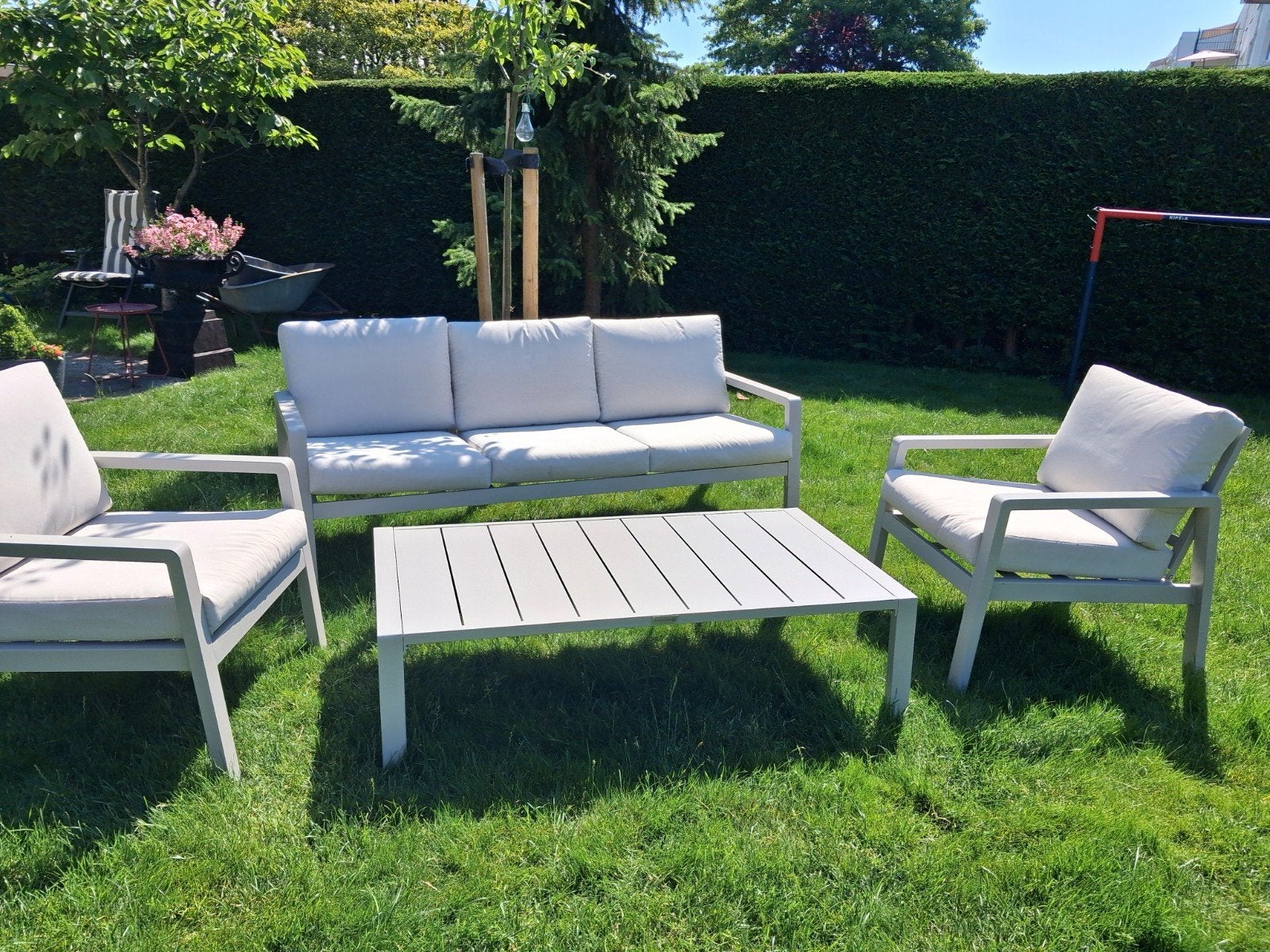 Lounge set., Ophalen, Loungeset, 5 zitplaatsen, Overige materialen