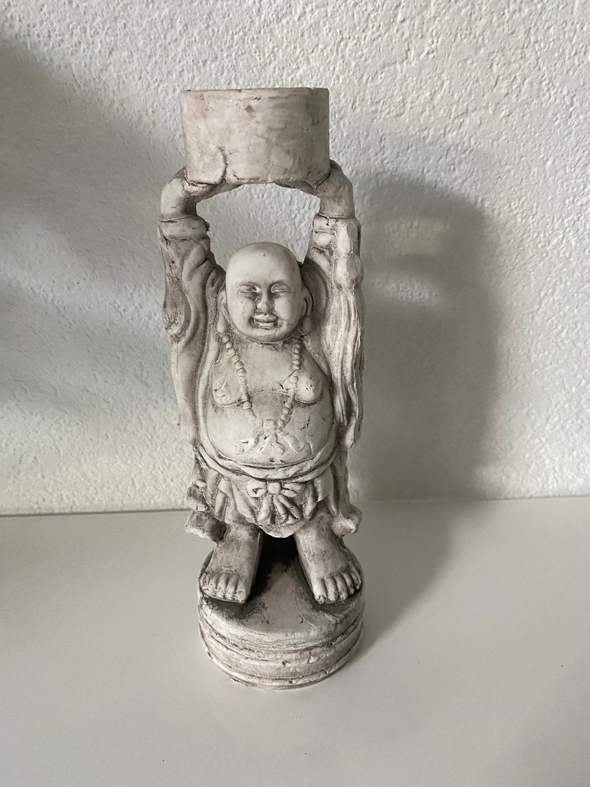 Theelicht/waxinelicht houder lucky Boeddha, Ophalen