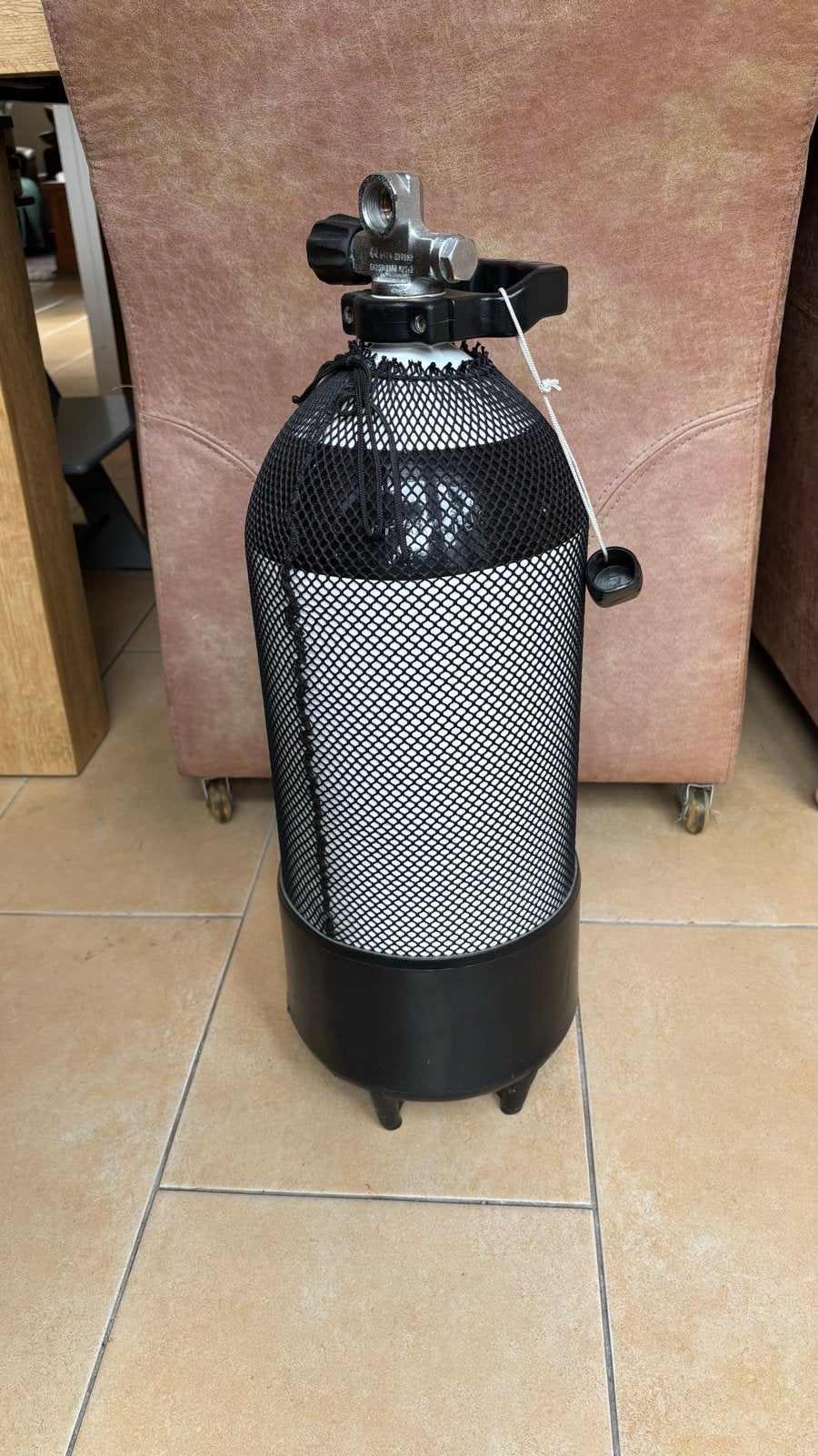 Duikfles 12 liter, leeg - Ideaal voor duikers, Watersport en Boten, Duiken, Ophalen, Gebruikt, Duikfles