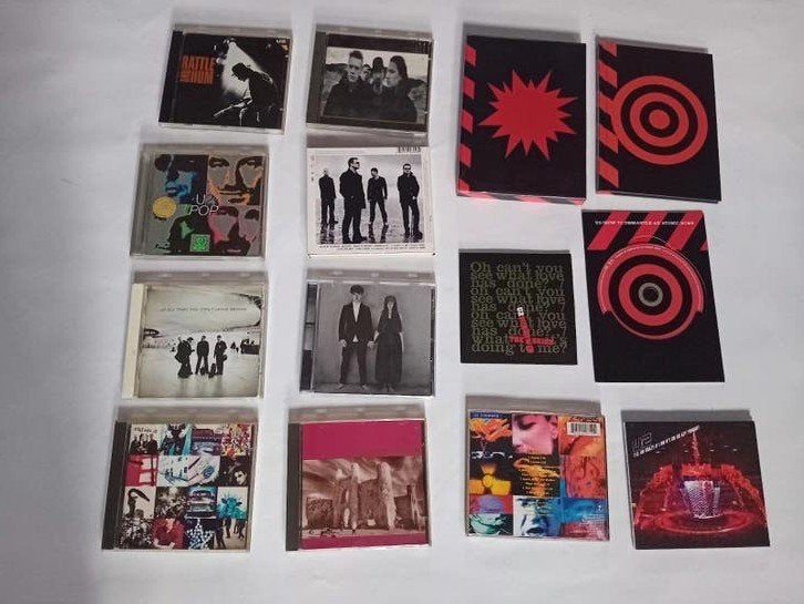 U2  CD COLLECTIE in nieuwstaat, Gebruikt, Pop, Inclusief doosje, Ophalen of Verzenden