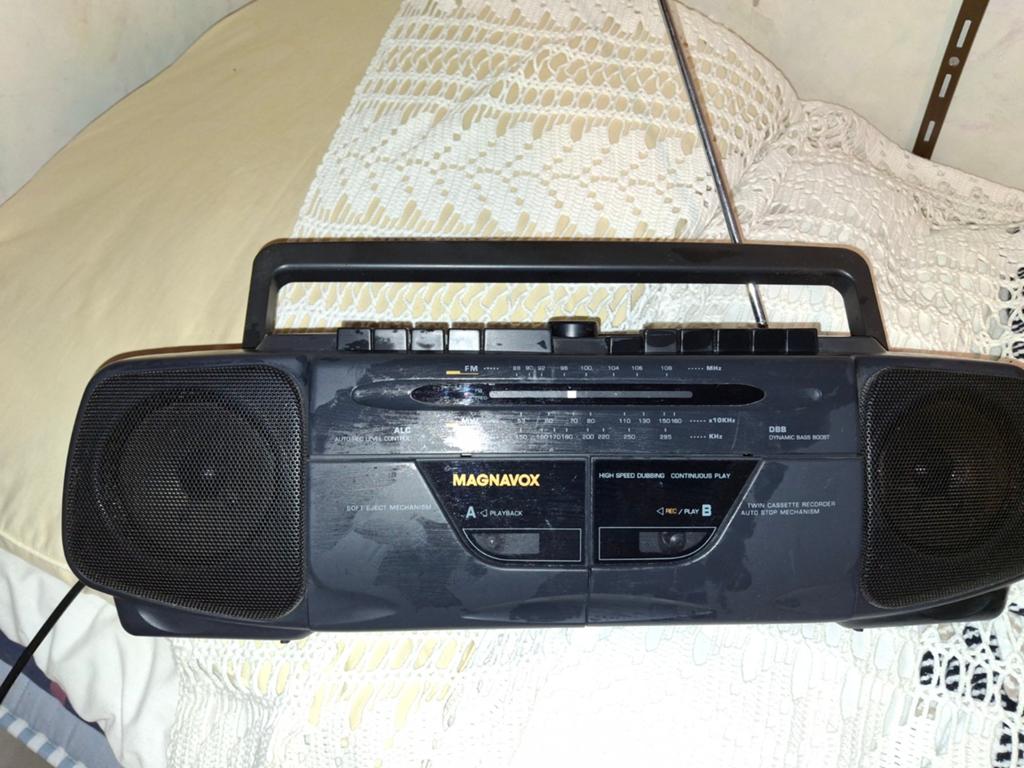 Radiocassettespeler Magnavox, Ophalen of Verzenden