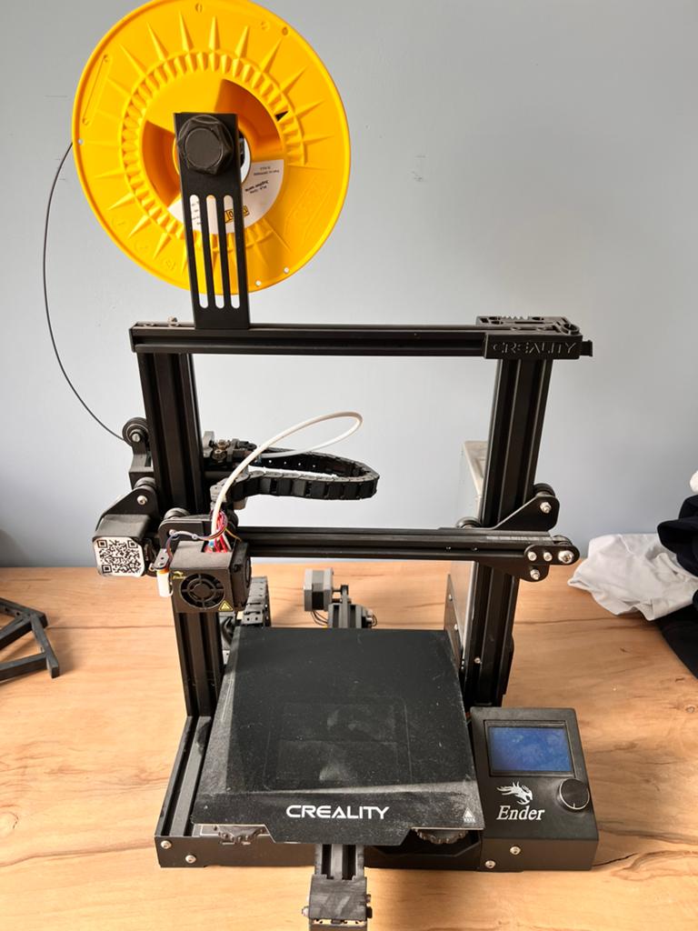 Creality Ender 3 3D-printer met BLTouch en filament, Ophalen, Gebruikt, Filament
