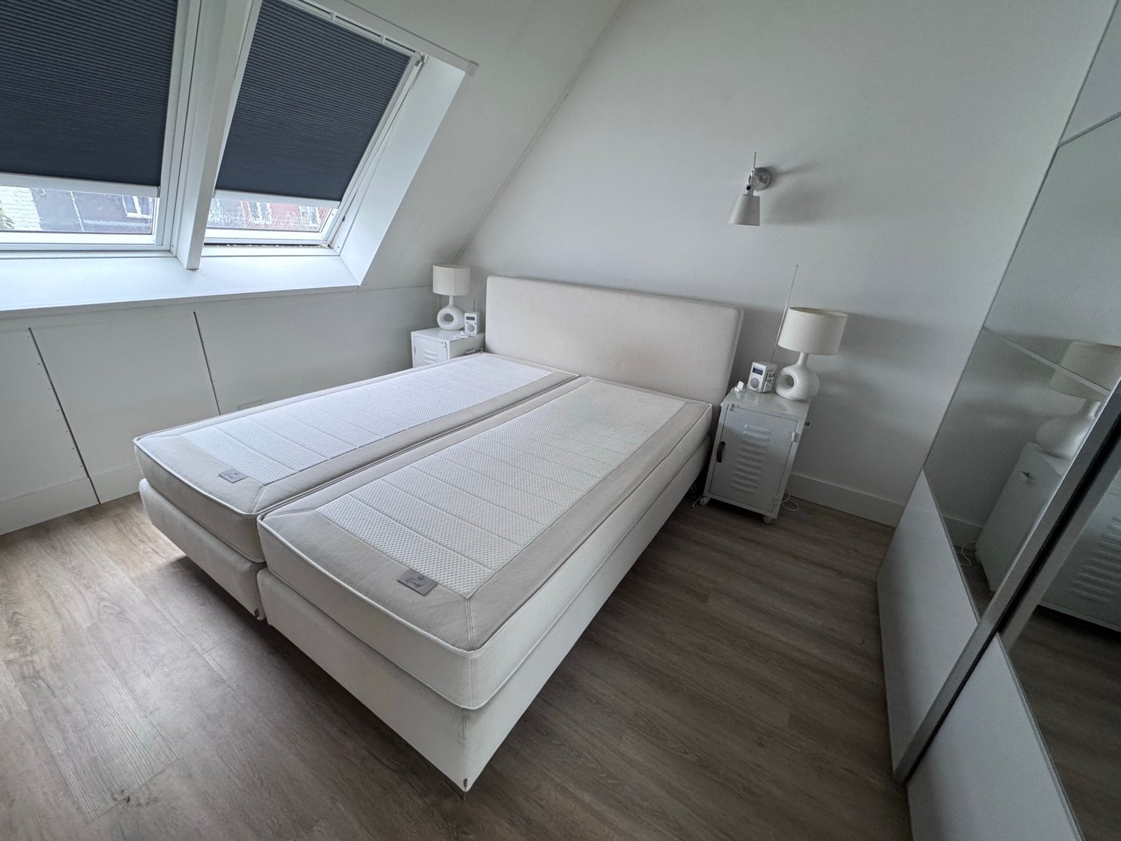 Auping boxspring met Cresto matrassen 180x210 cm, Huis en Inrichting, Ophalen, Gebruikt, 210 cm, Tweepersoons