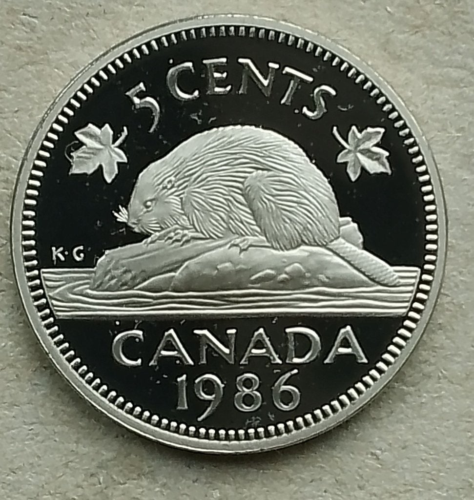 Canada, 5 cents 1986, Ophalen of Verzenden, Noord-Amerika, Losse munt