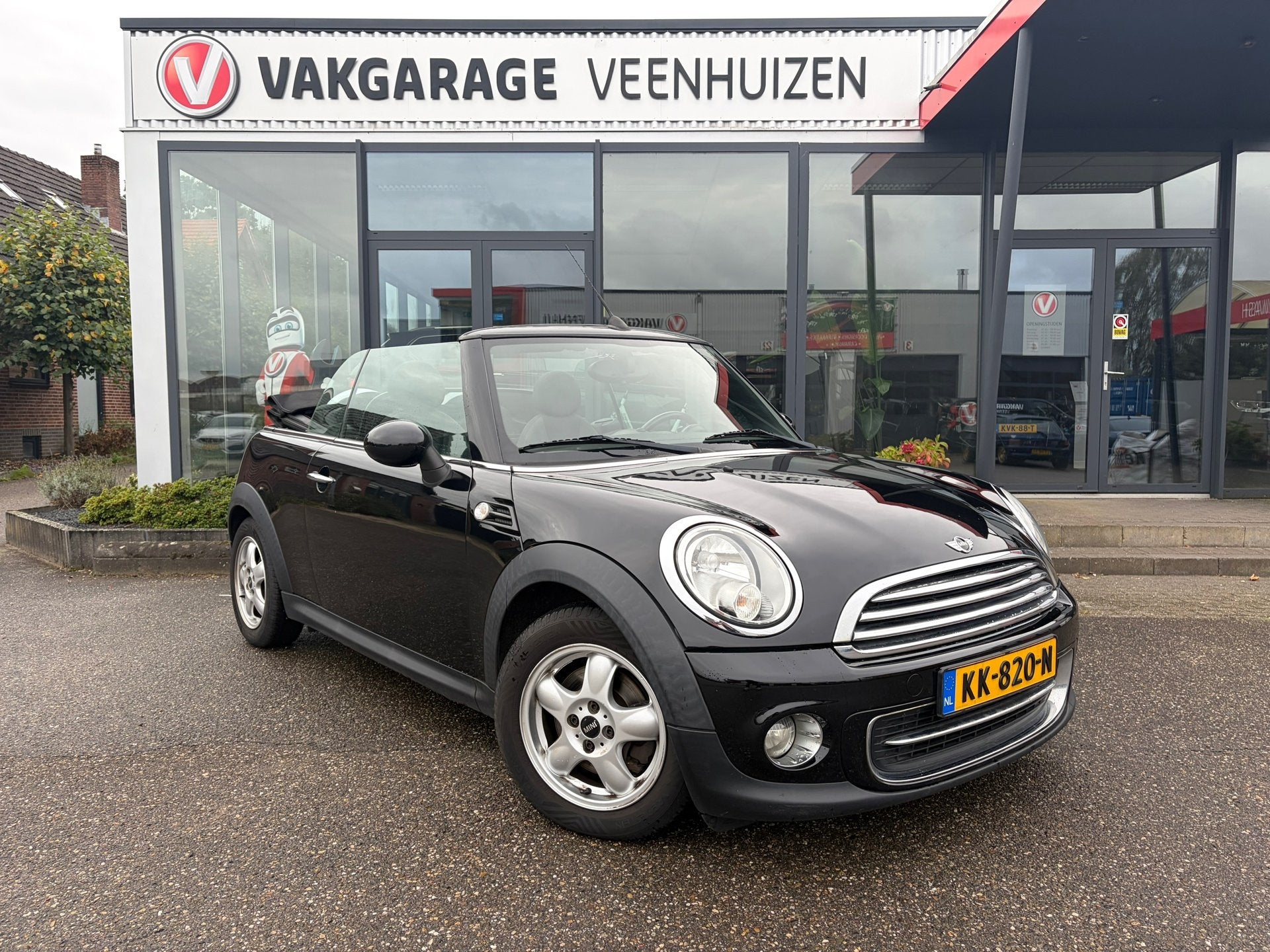 Mini Mini Cabrio 1.6 Cooper Pepper|Cabrio|Meeneem prijs|Clim, Auto's, Euro 5, Stof, Gebruikt, Zwart