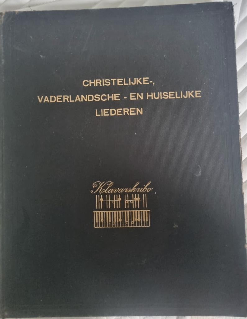 Klavarskribo - Chr. Vaderlandse, huiselijke liederen, Ophalen of Verzenden