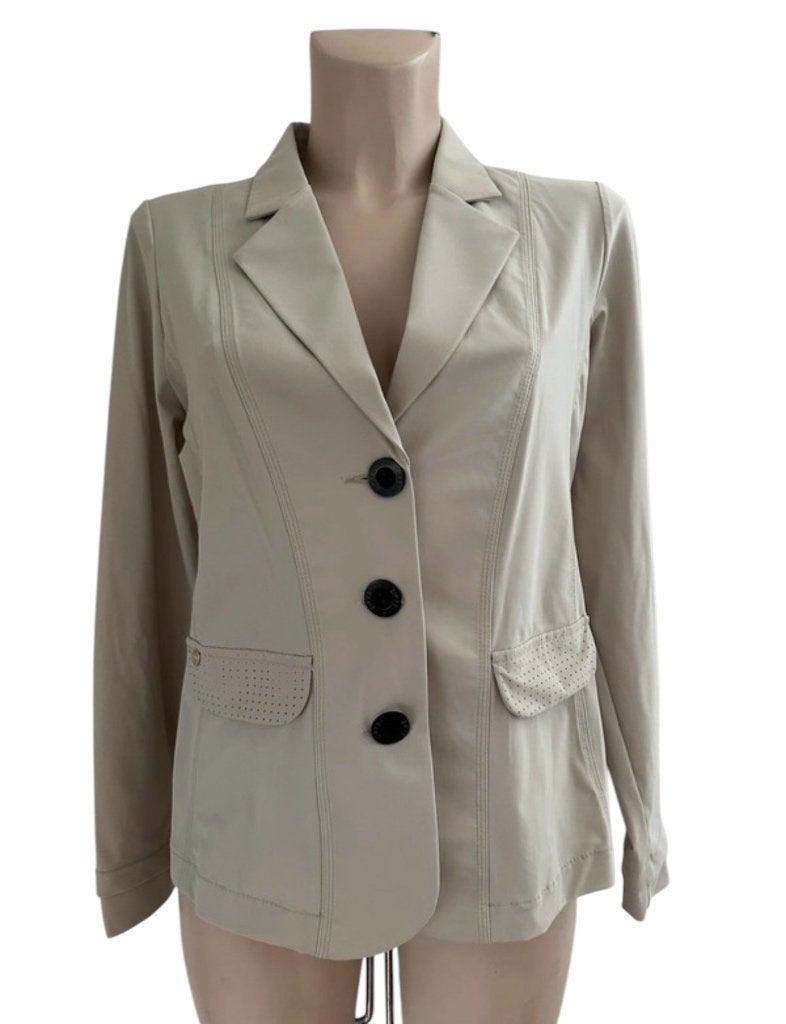 Zip73 blazer S, Maat 38/40 (M), Beige, Ophalen of Verzenden, Zo goed als nieuw