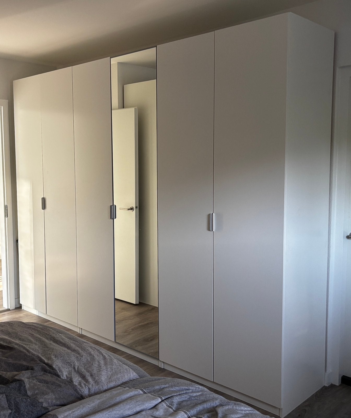 Ikea Pax kast wit 100x58x236 (3 stuks) met Forsand deuren, Huis en Inrichting, Kasten | Kledingkasten, 100 tot 150 cm, 200 cm of meer