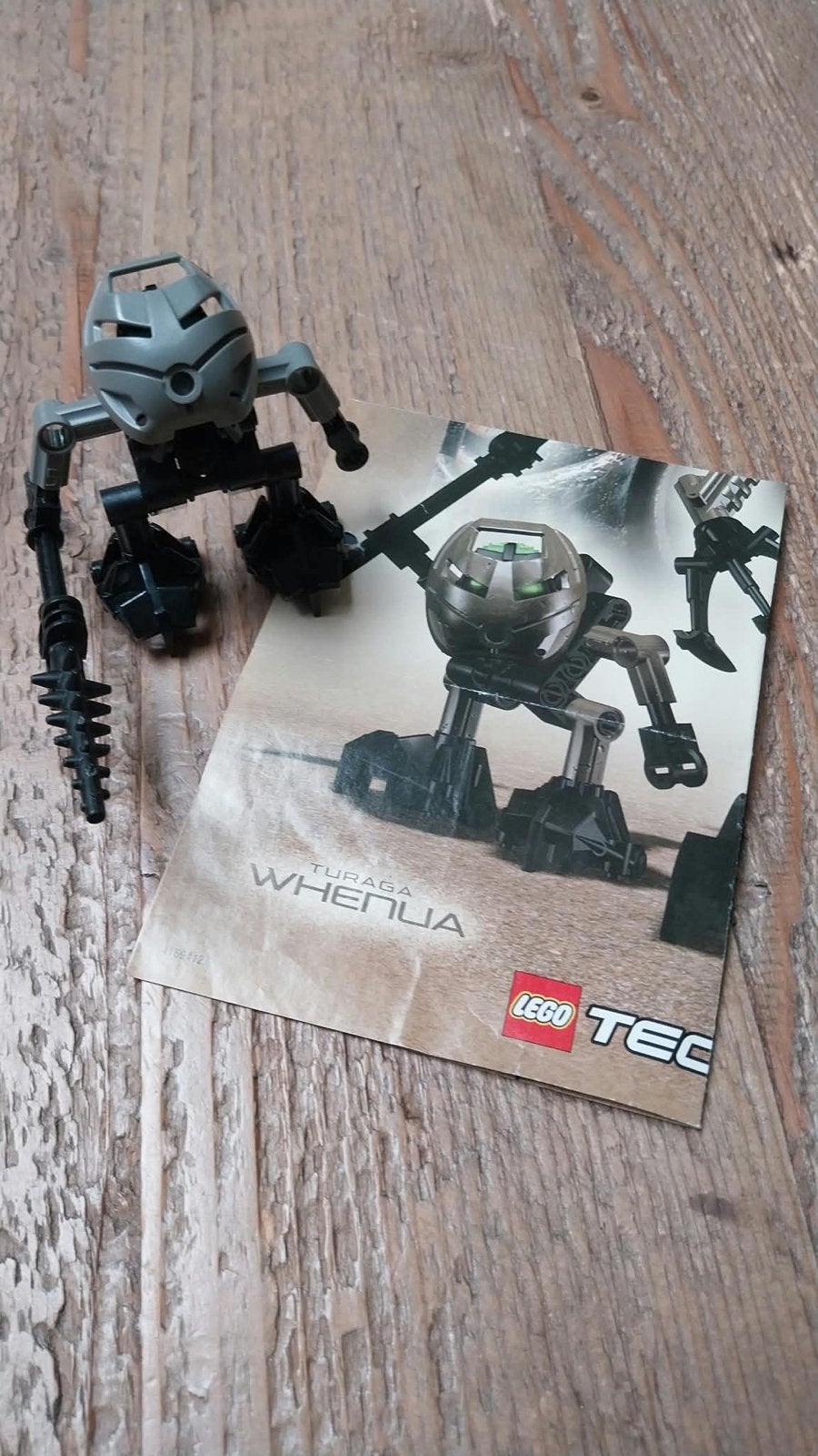 Lego Bionicle Turaga Whenua met instructies, Gebruikt, Bionicle, Lego, Ophalen of Verzenden
