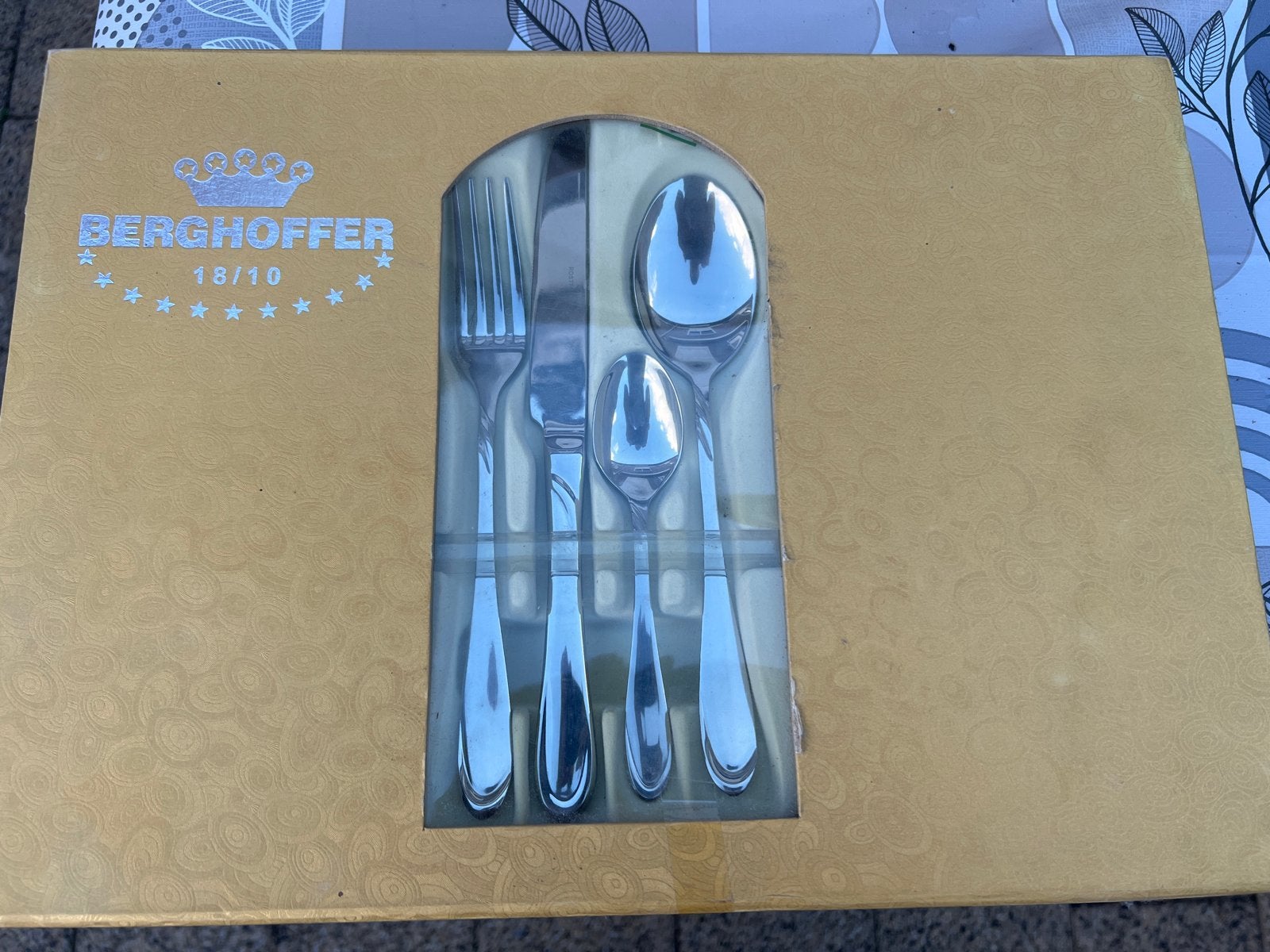 Berghoffer Bestekset 18/10 RVS - 24-delig, Ophalen of Verzenden, Nieuw, Rvs of Chroom