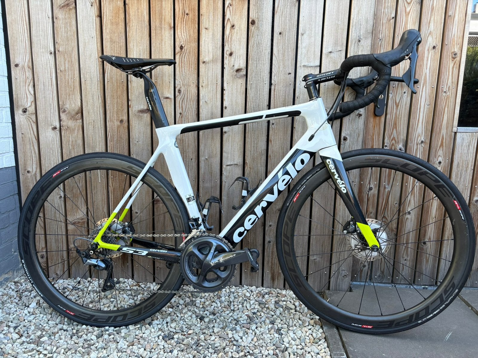 Cervelo S3 disc maat 56 Shimano Ultegra Disc scope wielen, Overige merken, 28 inch, Stalbergweg, Gebruikt