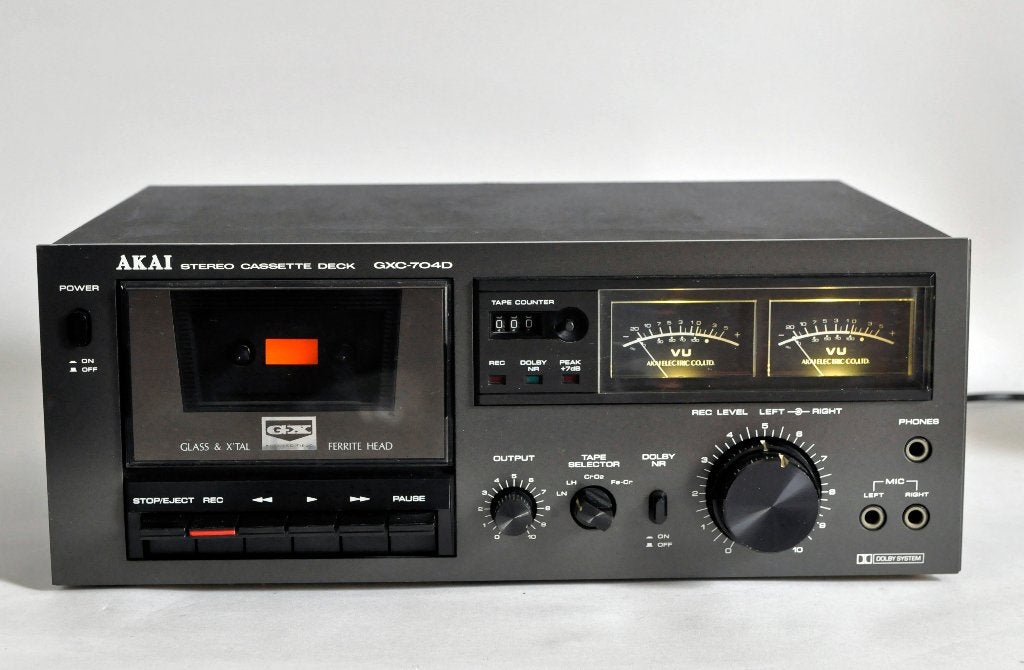 Akai GXC-704D, Ophalen, Enkel, Akai
